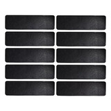 Kit 10 Tampa Tapa Buraco Radio Automotivo Universal Preto