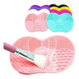Kit 10 Tapete De Silicone Para Limpar Pincéis De Maquiagem