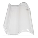 Kit 10 Telhas Transparente Plástica Americana Art - 45x26