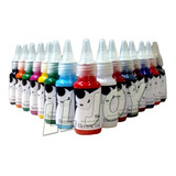 Kit 10 Tintas Eletric Ink Tattoo Tatuagem 15ml - Promoção