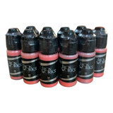 Kit 10 Tintas Rosa Iron Works 15ml Valor Atacado Tattoo