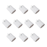 Kit 10 Tomadas Extensão Plug Bipolar 2p 10a Branco Margirius