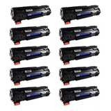 Kit 10 Toner Compatíveis Vazio Ce285a/85a/258x/1060 - Recond
