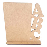 Kit 10 Totem Placa Mdf Porta Foto 10x15 Abc Formatura Escola