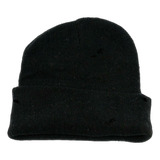 Kit 10 Touca Frio Inverno Lã Adulto Preta Lisa Atacado Brind