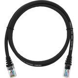 Kit 10 Un. Cabo Patch Cord Cat5e Rj45 - 1 Metro Preto