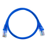 Kit 10 Un. Patch Cord Para Internet Cat5e - 50 Cm + Brindes