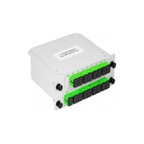 Kit 10 Un Splitter Box 1 X 16 Sc Apc Modular Fibra Óptica