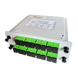 Kit 10 Un Splitter Box 1 X 16 Sc Apc Modular Fibra Óptica