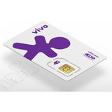 Kit 10 Und Chip Vivo Triplo Corte 4g Ddd Automático Atacado