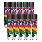 Kit 10 Unid. - Spray Decor Colorgin Multiuso - Cores