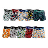 Kit 10 Unidades Cuecas Droop! Infantil Atacado Boxer