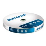 Kit 10 Unidades Mídia Multilaser Cd-r