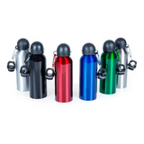 Kit 10 Unidades Squeeze 500ml Alumínio 2 Bicos