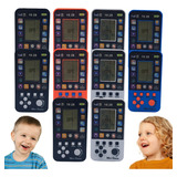 Kit 10 Vídeo Game Mini Console Portátil Volante Super Retrô