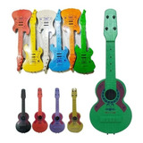 Kit 10 Violão + 10 Guitarra De Plástico Brinquedo