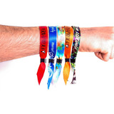 Kit 100 - Pulseiras Personalizadas De