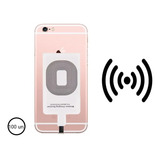 Kit 100 Adaptador Sem Fio Qi Indução Para iPhone 5/6/7/8
