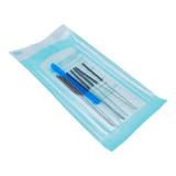 Kit 100 Agulha Acupuntura 25x30 Descartáveis Esterilizadas