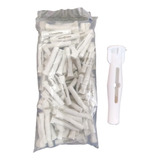 Kit 100 Bucha Nylon Fixação P/ Bloco Tijolo Parede Anel 10mm