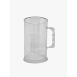 Kit 100 Canecas De Chopp Acrilico 400ml Liso P/ Personalizar