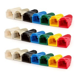 Kit 100 Capa Conector Rj45 Cabo