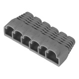 Kit 100 Capa De Silicone Para Conector Rj45