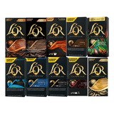 Kit 100 Cápsulas De Café L'or Alumínio Nespresso Sabores Lor