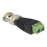 Kit 100 Conector Bnc C/ Borne (macho) Para Cftv Frete Barato