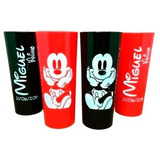Kit 100 Copos Long Drink 350ml Acrílico Personalizados