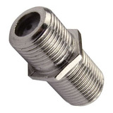 Kit 100 Emendas F Femea/femea P/ Cabo Coaxial Rg 59 Ou Rg6