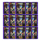 Kit 100 Figurinhas Do Álbum Sonic