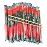 Kit 100 Hashi Premium Descartavel Bambu Pauzinhos Oriental