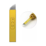 Kit 100 Lâminas 12 Hard Agulha Micropigmentação