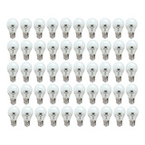 Kit 100 Lâmpada Led Bulbo 9w 12v / 24v P/ Sistema Solar