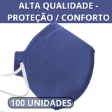 Kit 100 Mascara N95 Pff2 Anvisa Inmetro Proteção Hospitalar 