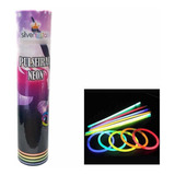 Kit 100 Neon 30 Colar Pisca