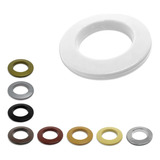 Kit 100 Pares Ilhós Redondo Cortina Blackout Voil Colorido