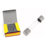 Kit 100 Peças - Fusível De Vidro Grande 6x30mm 15a