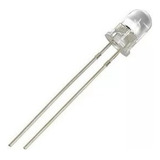 Kit 100 Peças - Led Alto Brilho 5mm Branco Transp 25000mcd 