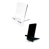 Kit 100 Suporte De Mesa Expositor Vitrine Para Celular 
