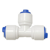 Kit 100 União Conexão Rápida T 1/4 Para Purificadores