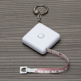 Kit 100 Unidades Chaveiro Fita Métrica Trena 1 Metro