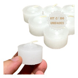 Kit 100 Velas Flutuantes Decoração Casamentos Festas Rechaud