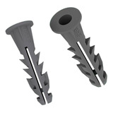 Kit 1000 Unidades Bucha Parede P/ Fixação 8mm Com Aba Anel
