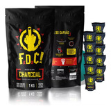 Kit 10kg Carvão Coco P/ Narguilé Oferta Atacado Caixa 540uni