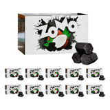 Kit 10kg Carvão De Coco Para