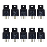 Kit 10pçs -relé Dni0140 Aux. Revers. Univ. C/sup. 40/10a 12v