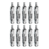 Kit 10un Cápsula Ampola Arma Pressão Airsoft Gás Co2 Premium