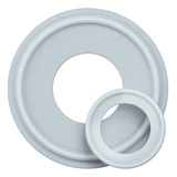 Kit 10x Anel De Vedação Tc Silicone 1''